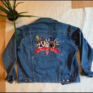 Warner Bros. Looney Tunes Jean Jacket Adult M